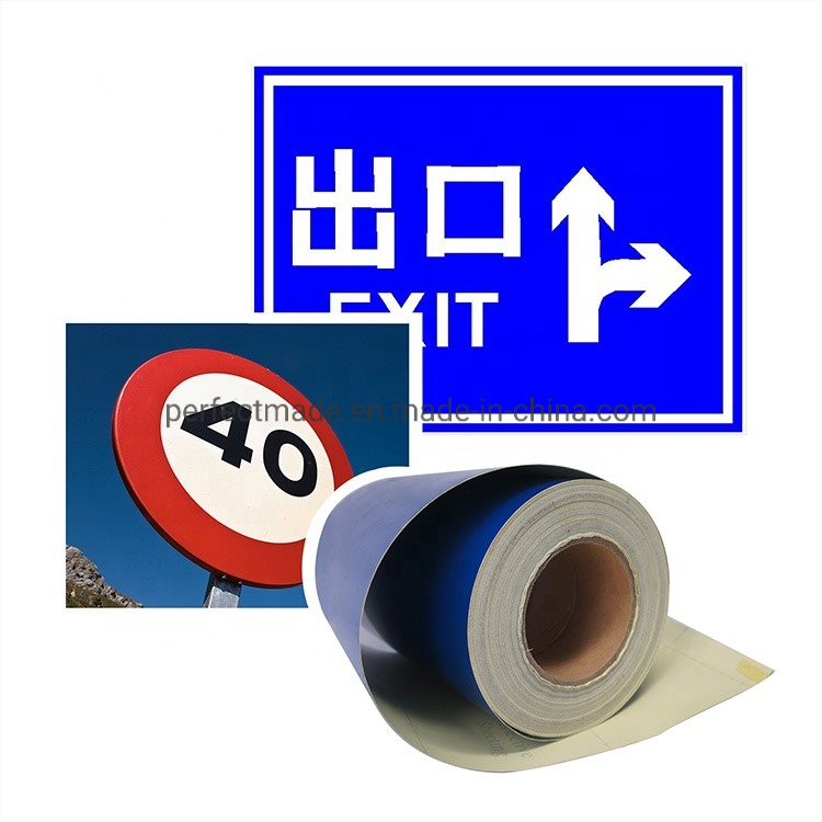 Advertisement Pet Grade Reflective Sheeting for Road safety Marking