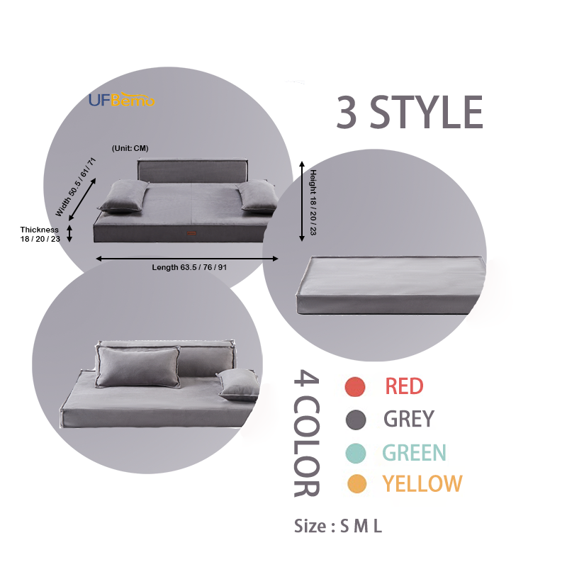 Wholesale Dogs Cushion Orthopedic Memory Foam Removable Calming Pet Bed