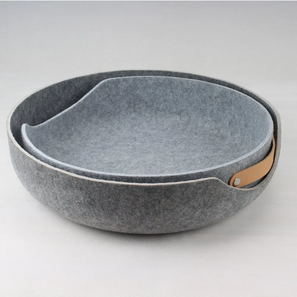 Factory Low Price Wholesale Pet Hamster House Portable P. E. T Felt Luxury Horse Bedding for Cat Litter