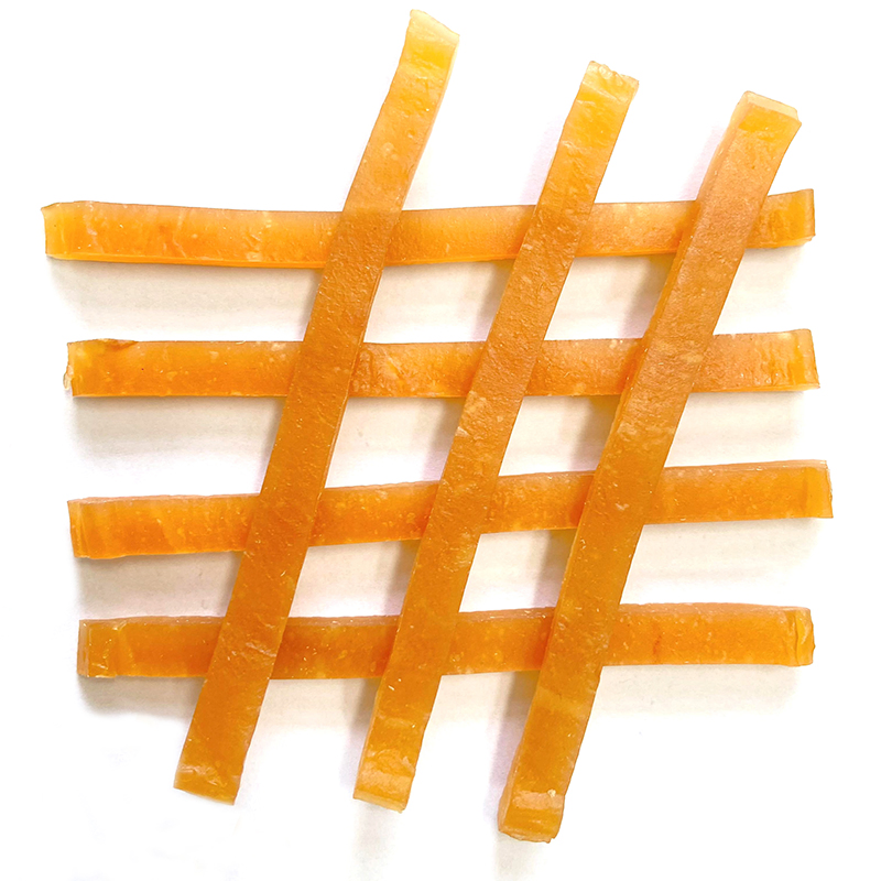 Health Pet Treat Crystal Soft Chicken Strips Dog Cat Pet Food