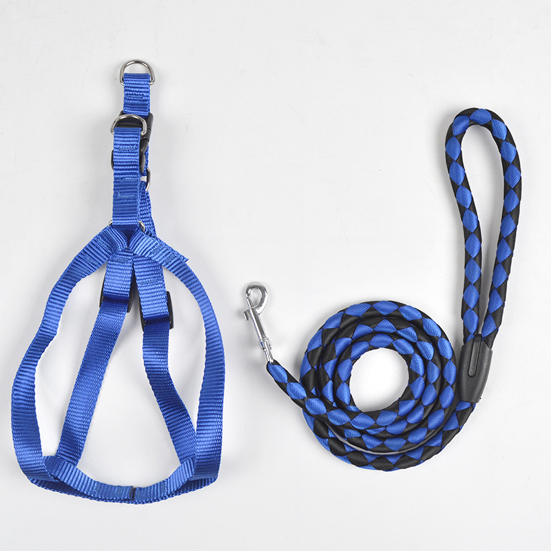 Customizable Pet Collars Modern European Dog Pull Fancy Leash