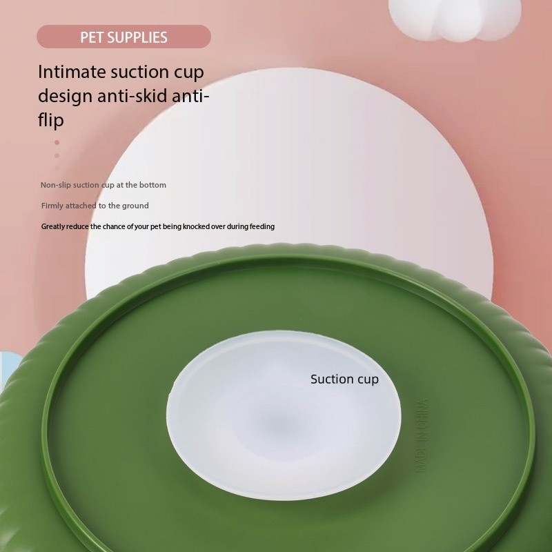 Pet Supplies New Pet Plastic Feeder Licking Mat Slow Feeding Dog Bowl