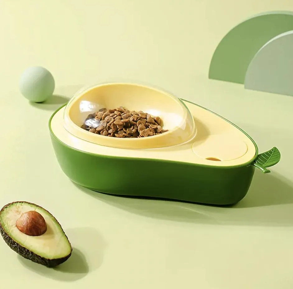 Avocado Shape Pet Bowl 5