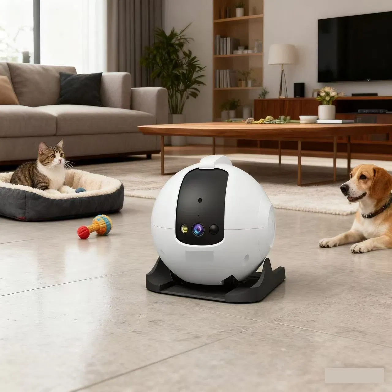 Smart Pet Product Device with Real Time Alert and Laser Fun