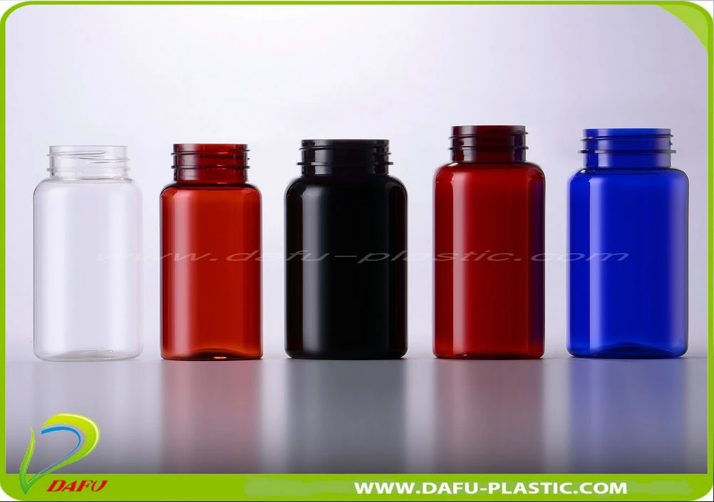 OEM 250ml 200ml 150ml Health Food Pet Cod Liver Oil Plastic Packaging Bottles Medicine Bottle