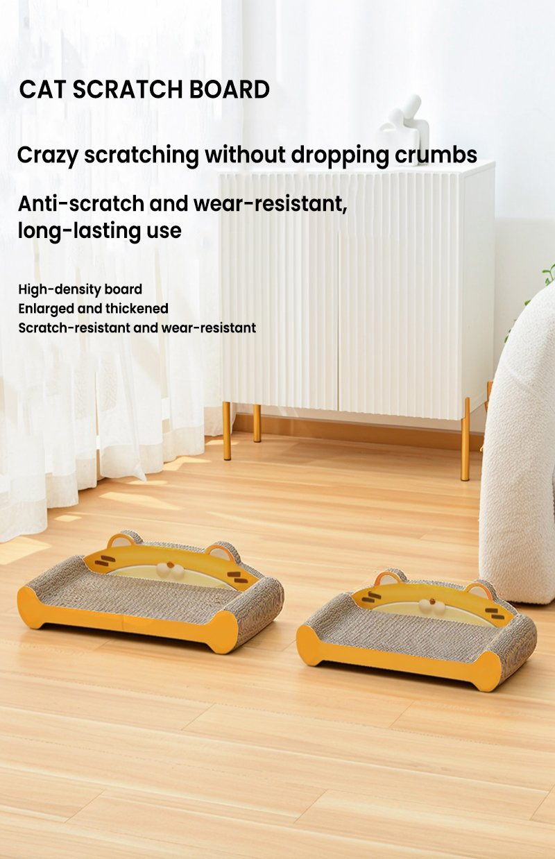 50PCS Customized Hf-Pet 55X35X8 Wholesale Pet Accessories Renewable Corrugated Paper