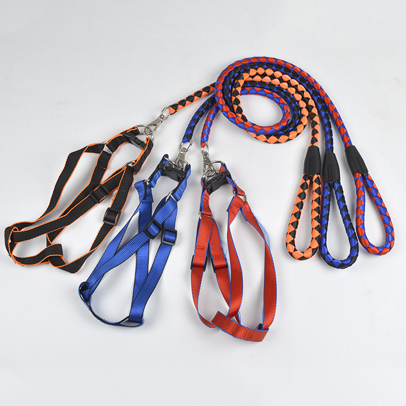 Customizable Pet Collars Modern European Dog Pull Fancy Leash