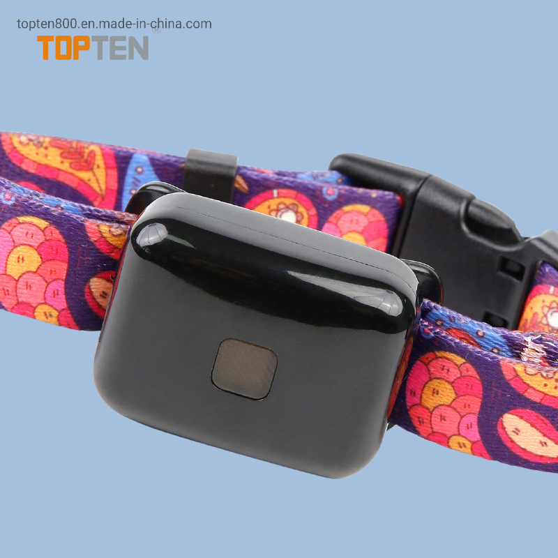 Dog Tracker Type Pet GPS Tracker Device Mini Multiple Color Long Distance Tiny Smart Rastreador PT07-Wy