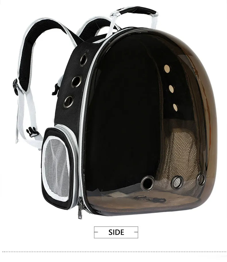 Customize Portable Cat Backpack Travel Transparent Bubble Pet Carrier
