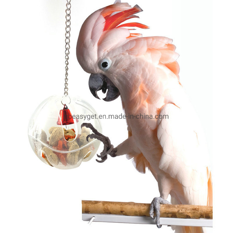 Pet Food Box Feeders Ball Bird Hanging Toy Cage Accessories Esg12592