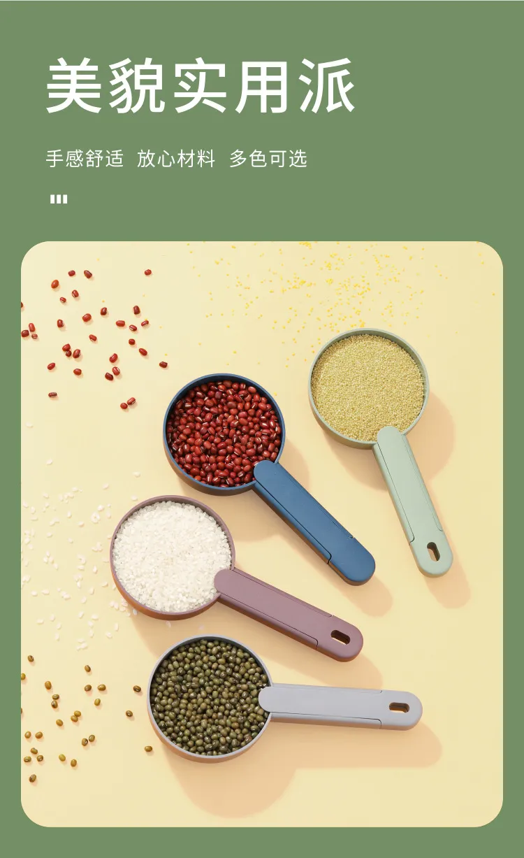 Multi-Color Pet Food Spoon Usage 1