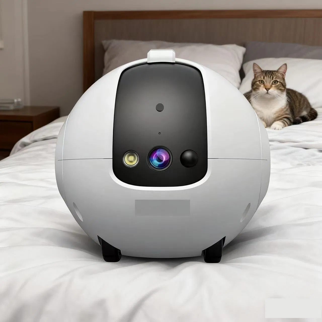 Smart Pet Product Device with Real Time Alert and Laser Fun