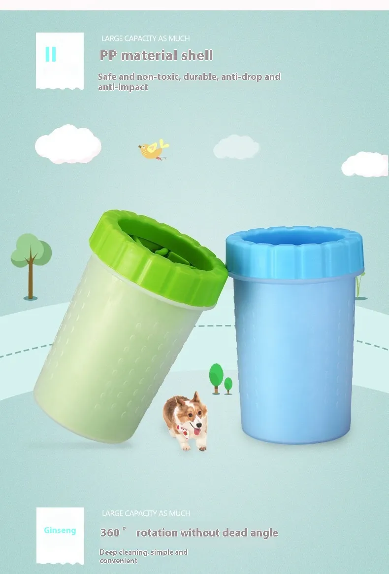 Easy Clean Pet Foot Washer