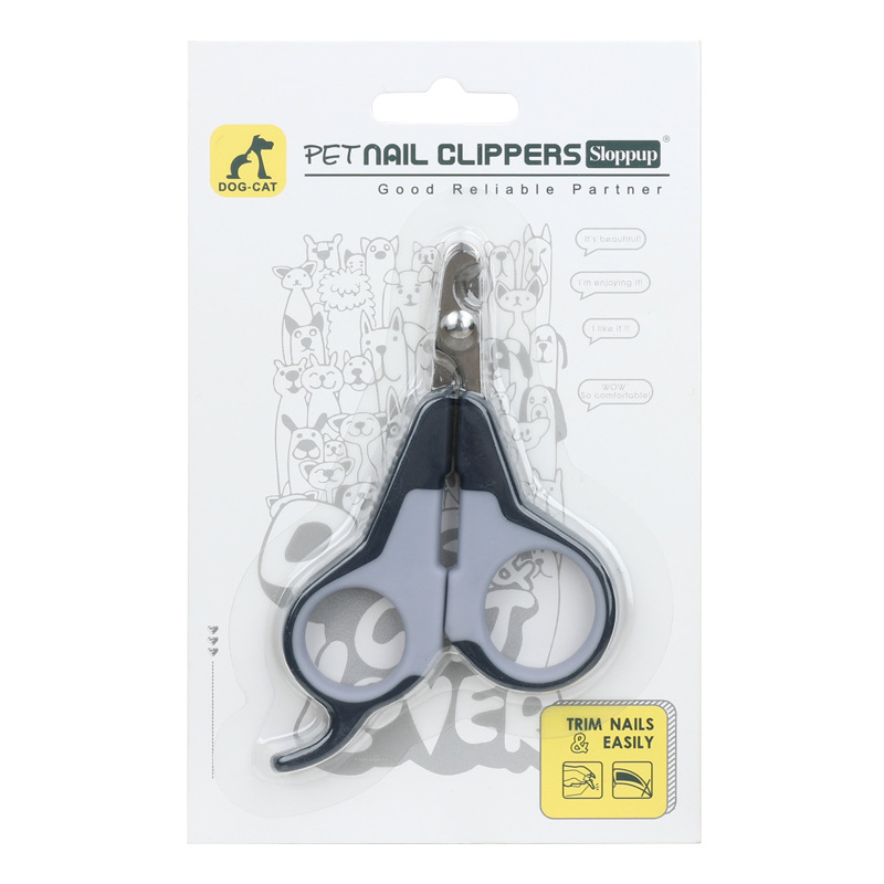 Safety Pet Nail Trimmer Kit Professional Stainless Steel Cat &amp; Dog Nail Clippers Scissors, Small Pet Claw Grooming Tool Pet Supplies