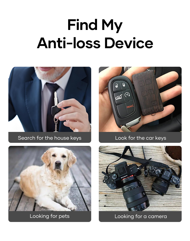 Wholesale Smart Wireless Anti Loss Devices for Key Luggage Wallet Phone Pet GPS Tracket Find My Air Tag