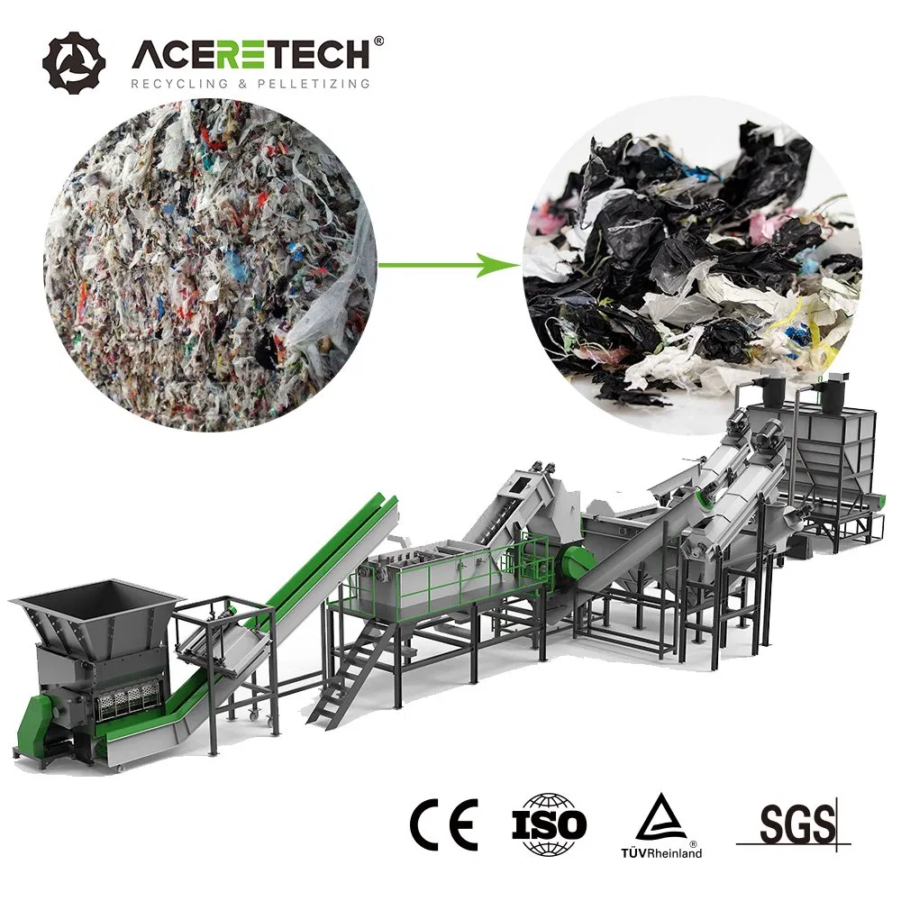 Advanced HDPE Plastic Film Recycling and Washing Line Solution