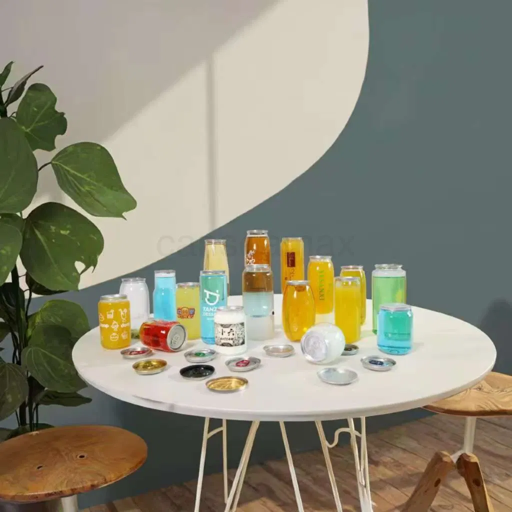 Transparent Food Storage Cans - Made Pet Compliant with Food Safety Standards