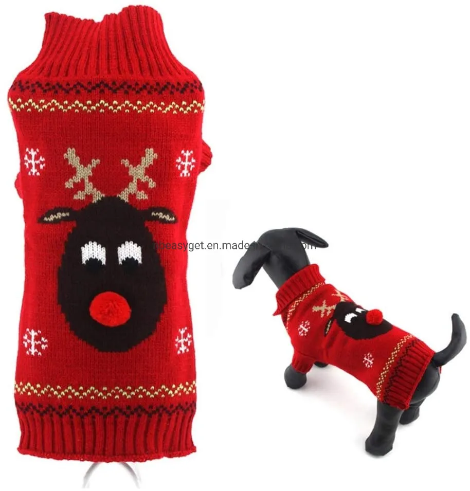 Pet Christmas Sweater 1