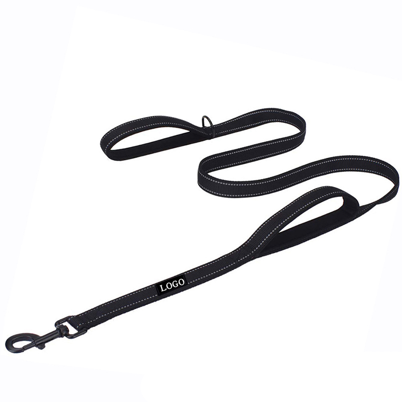 Custom 2.5 Cm Width Heavy Duty Adjustable Pet Soft Comfy Strap Safety Reflective Stitch Dog Collar and Leash