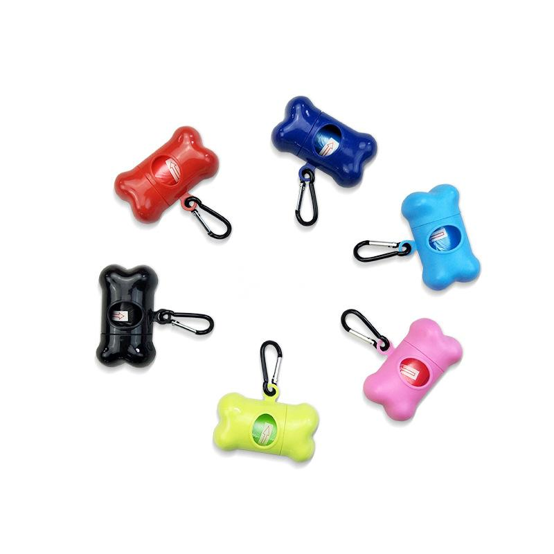 Dog and Dog Picker Bone Shaped Plastic Ring Aluminum Ring Picker Pet Cleaning Supply