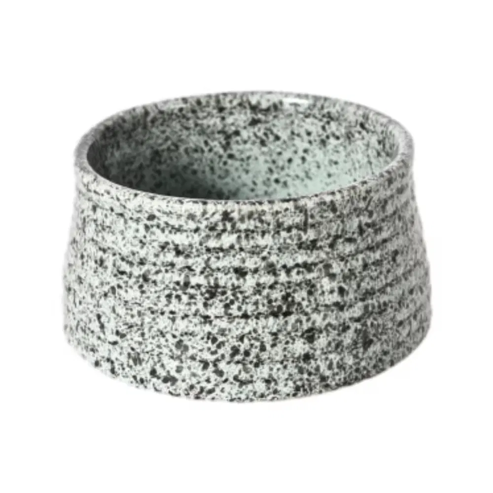 Stoneware Ceramic Pet Food Bowls High Capacity Funny Dog Feeding Cat Plates Bowls