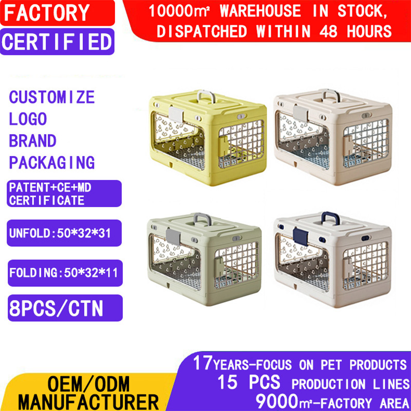 Hard Sided Travel Carrier for Cats and Small Pets Portable Pet Bag