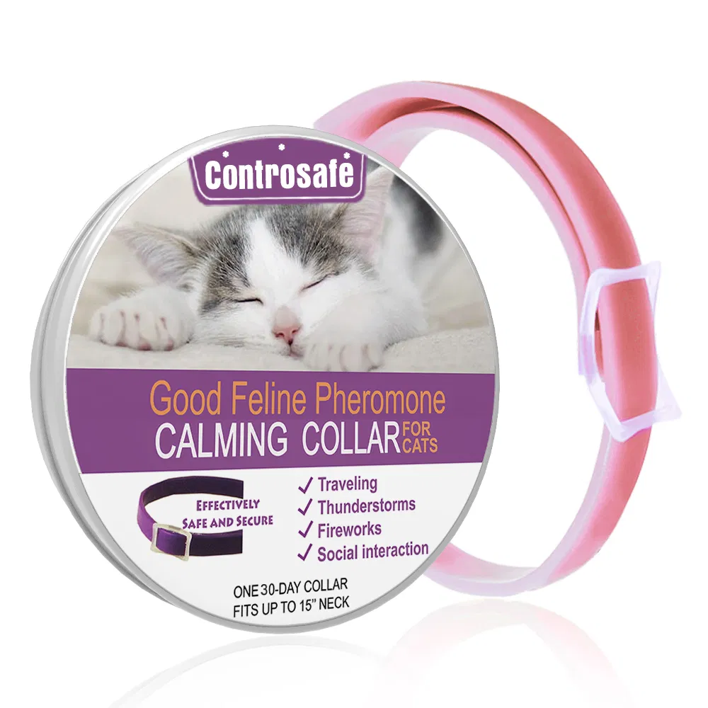 Pheromone Collar for Cats, Pet Anxiety Meds with Feline Pheromone, Best Calming Collar, 30 Days