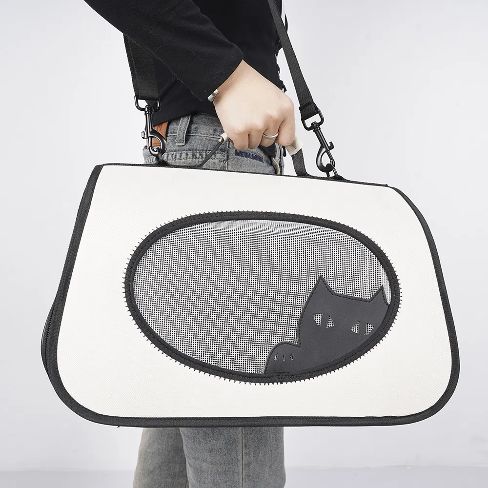 Sling Bag Pet Carrier: Stylish Cat Carrier Bag Collapsible Cat Handbag Cat Products for Pet Travel