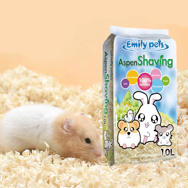 Aspen Shavings Small Pet Bedding 10L From Emily Pets Brand