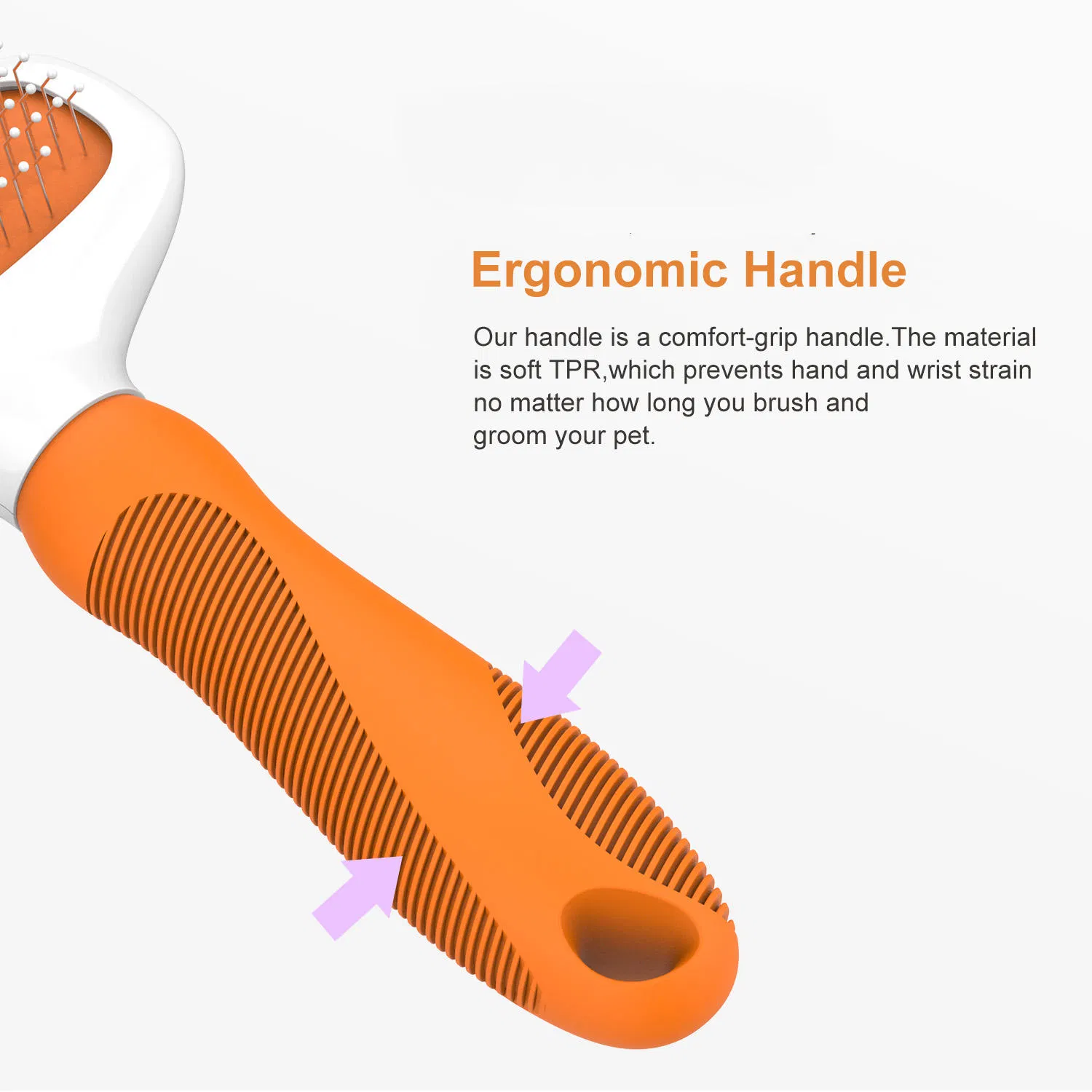 Pet Hair Grooming Tool for Dog and Cat Deshedding Detangling