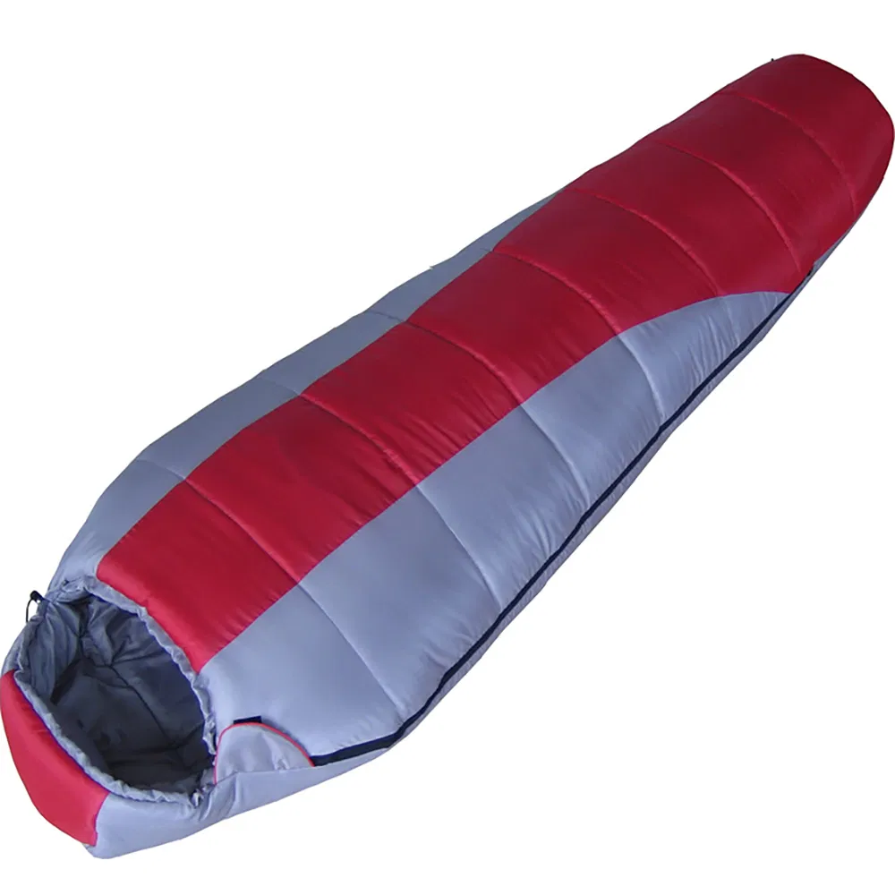 Versatile Blue and Rose Mummy Sleeping Bag for Adventures