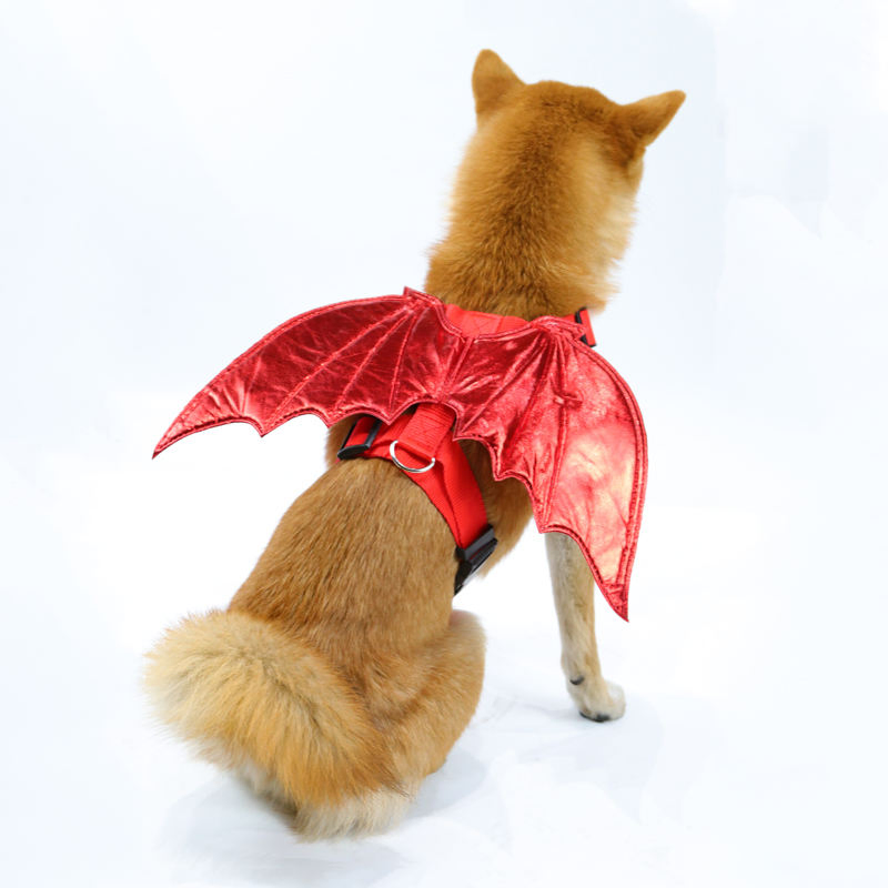 Custom Felt Bat Large Small Pet Apparel Dog Clothes Pet Halloween Costume