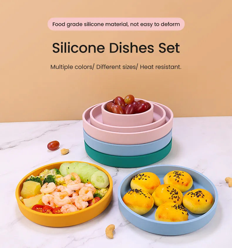 Silicone Cat Dish Plate