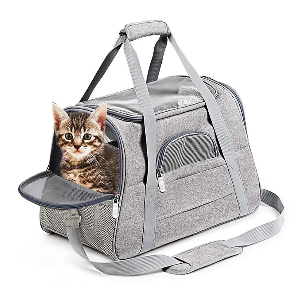 Portable Foldable Soft-Sided Pet Travel Carrier
