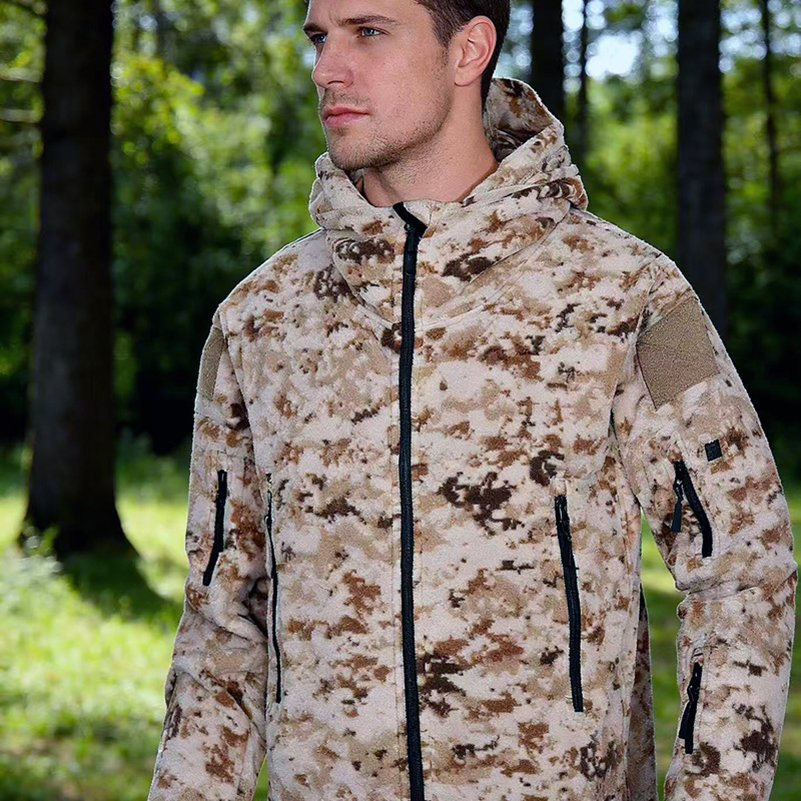 Commuter Style Men's Hooded Slim Fit Wool Jacket