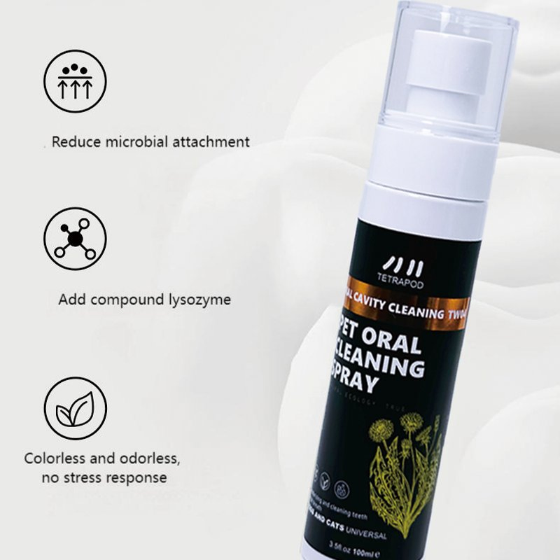 Pet Fresh Breath Mist – Anti-Bacterial, Odor-Free Oral Care