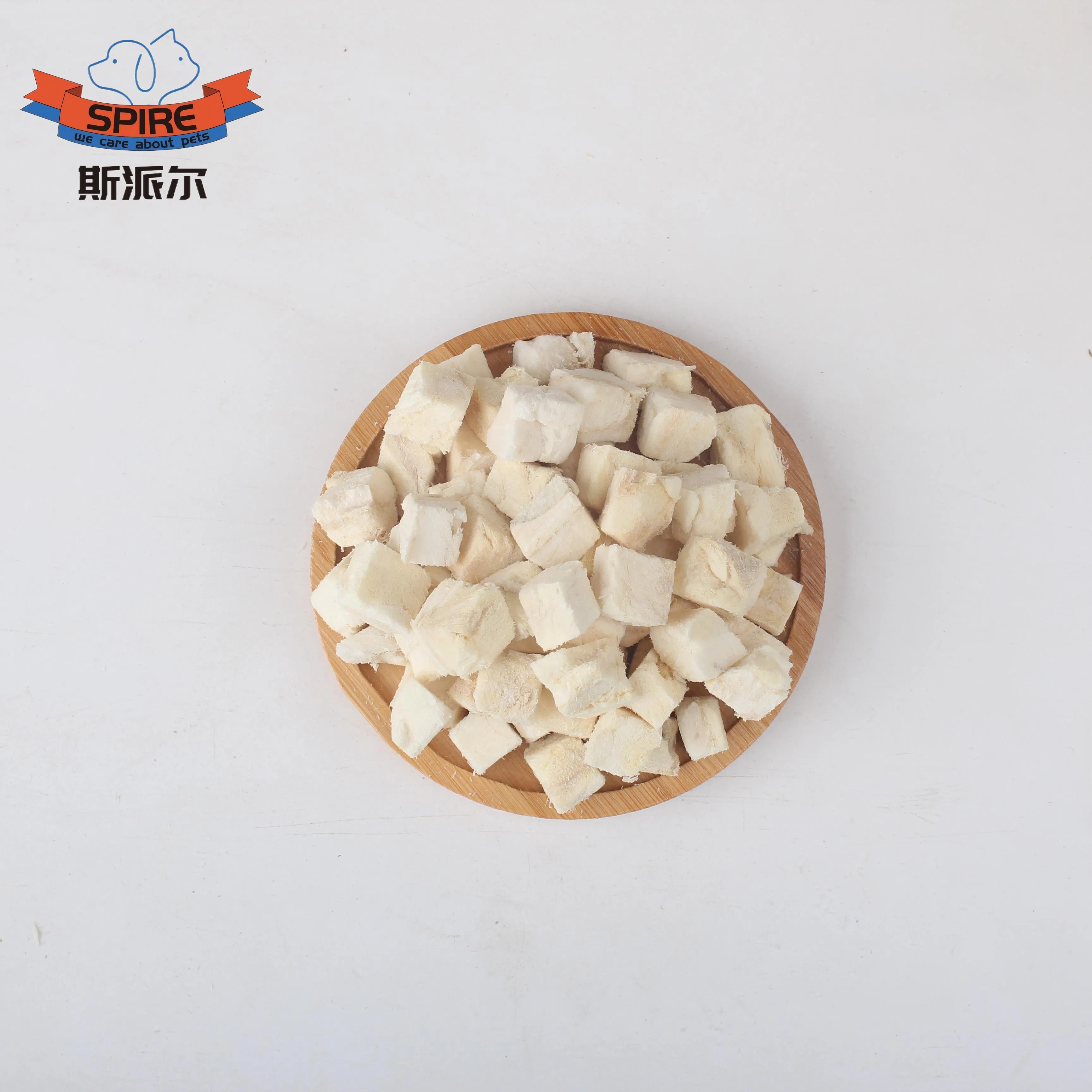 High Nutrition Cat Snack Pet Product Freeze-Dried Cod Cube for Training Reward