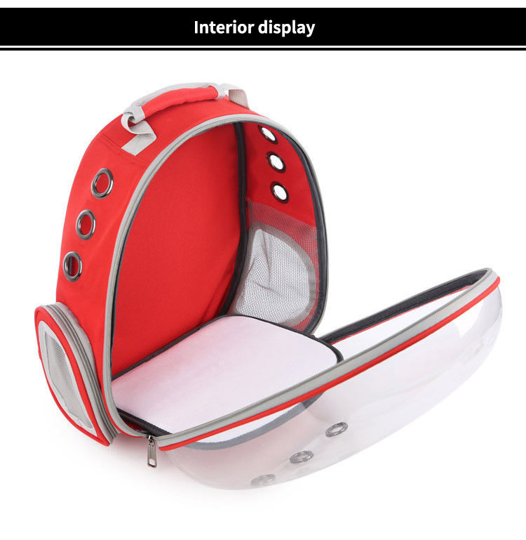 Wholesale Transparent Ventilate Transparent Cat Bubble Backpack Pet Travel Carrier for Cats and Dogs