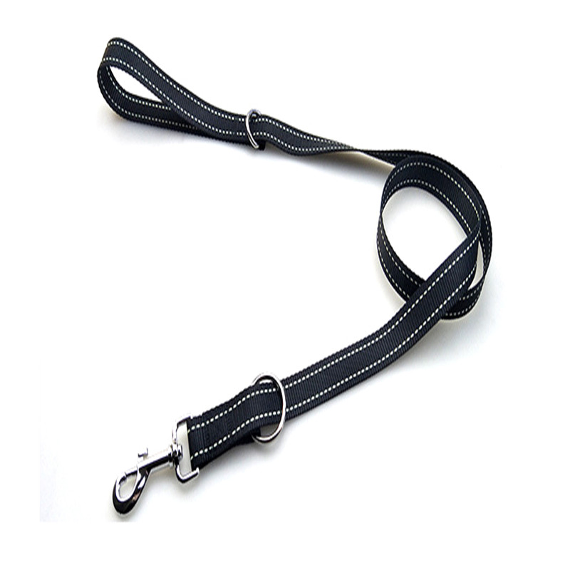 Custom 2.5 Cm Width Heavy Duty Adjustable Pet Soft Comfy Strap Safety Reflective Stitch Dog Collar and Leash