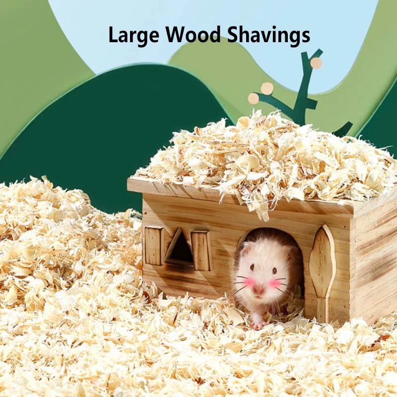 Small Animal Bedding - Natural Poplar Softwood Shavings Pet Litters - 99% Dust-Free for Birds Parrots Parakeets Guinea Pigs Rabbits Hamsters