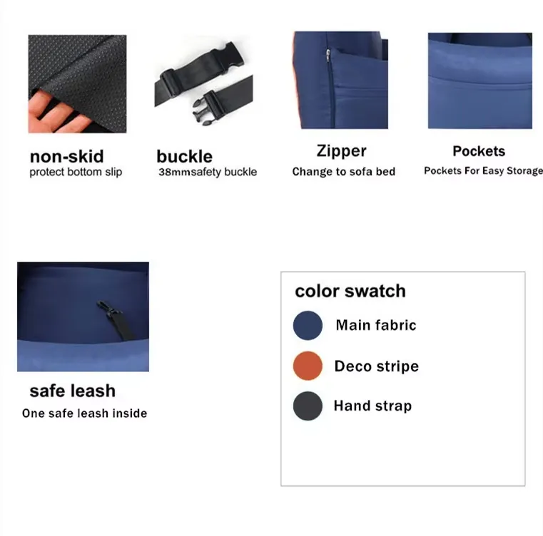 Heated Calming Pet Bed