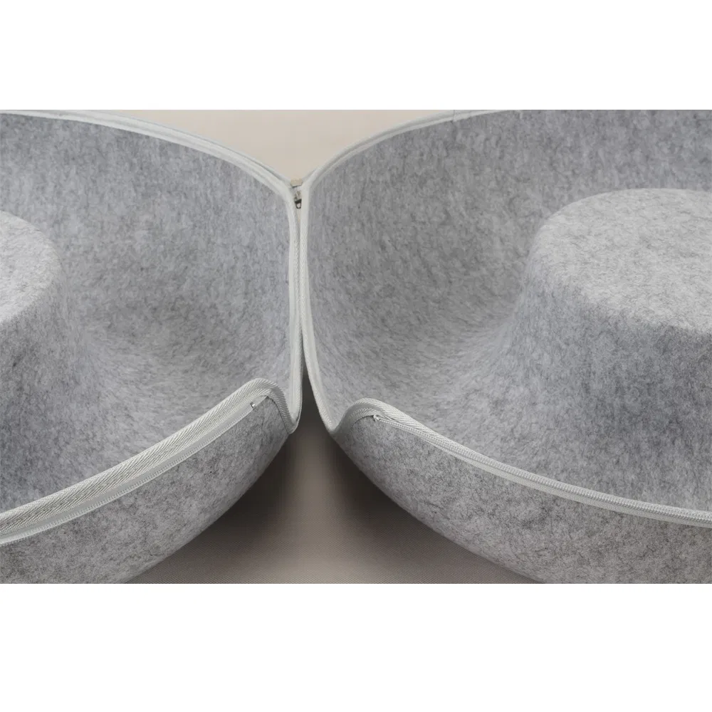 Wholesale New-Style Customized Design Popular Colorful Breathable Fabric Pet Cat Donut Cat Calming Nest