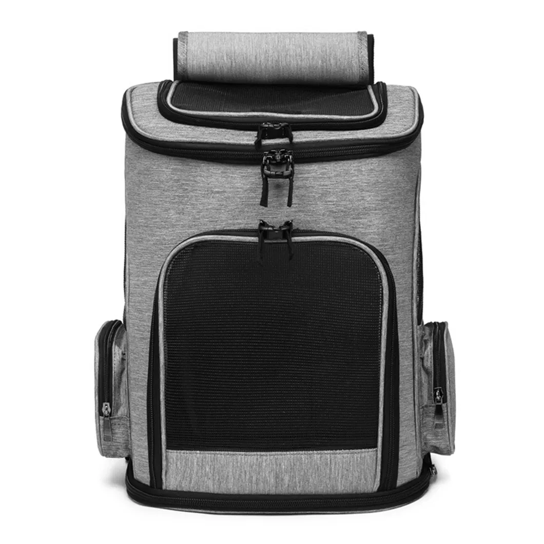 Foldable Pet Carrier Backpack Cat Carrier with Breathable Mesh Windows Pet Travel Bag Backpack