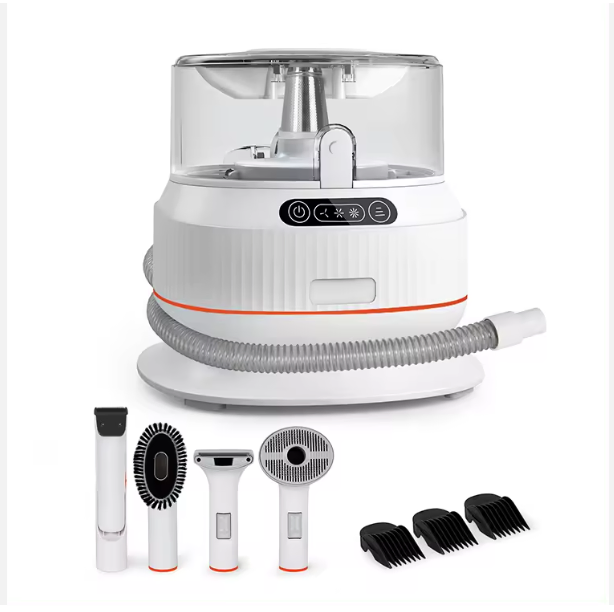 Portable Pet Grooming Vacuum Clipper Tool