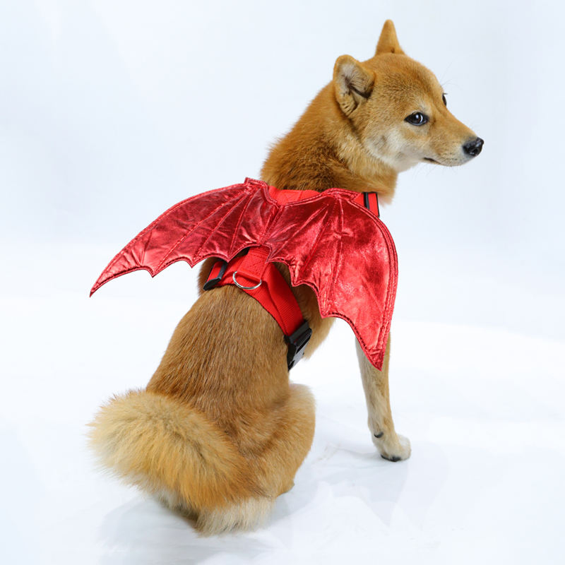 Custom Felt Bat Large Small Pet Apparel Dog Clothes Pet Halloween Costume