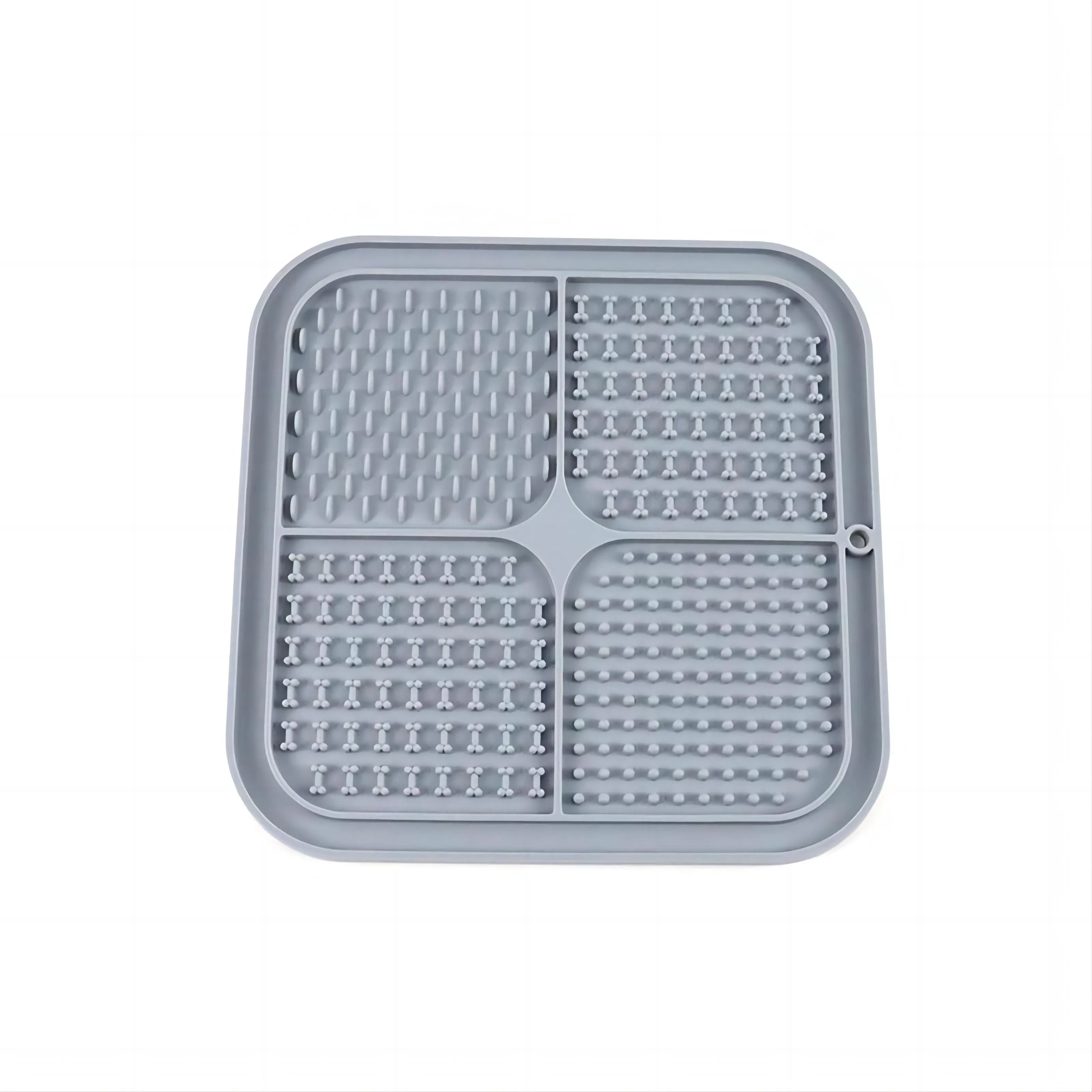 Silicone Slow Feeder Lick Pad Dog Licking Mat with Suction Cups Calming Treat Mat and Iq Training Puzzle Toys for Pets