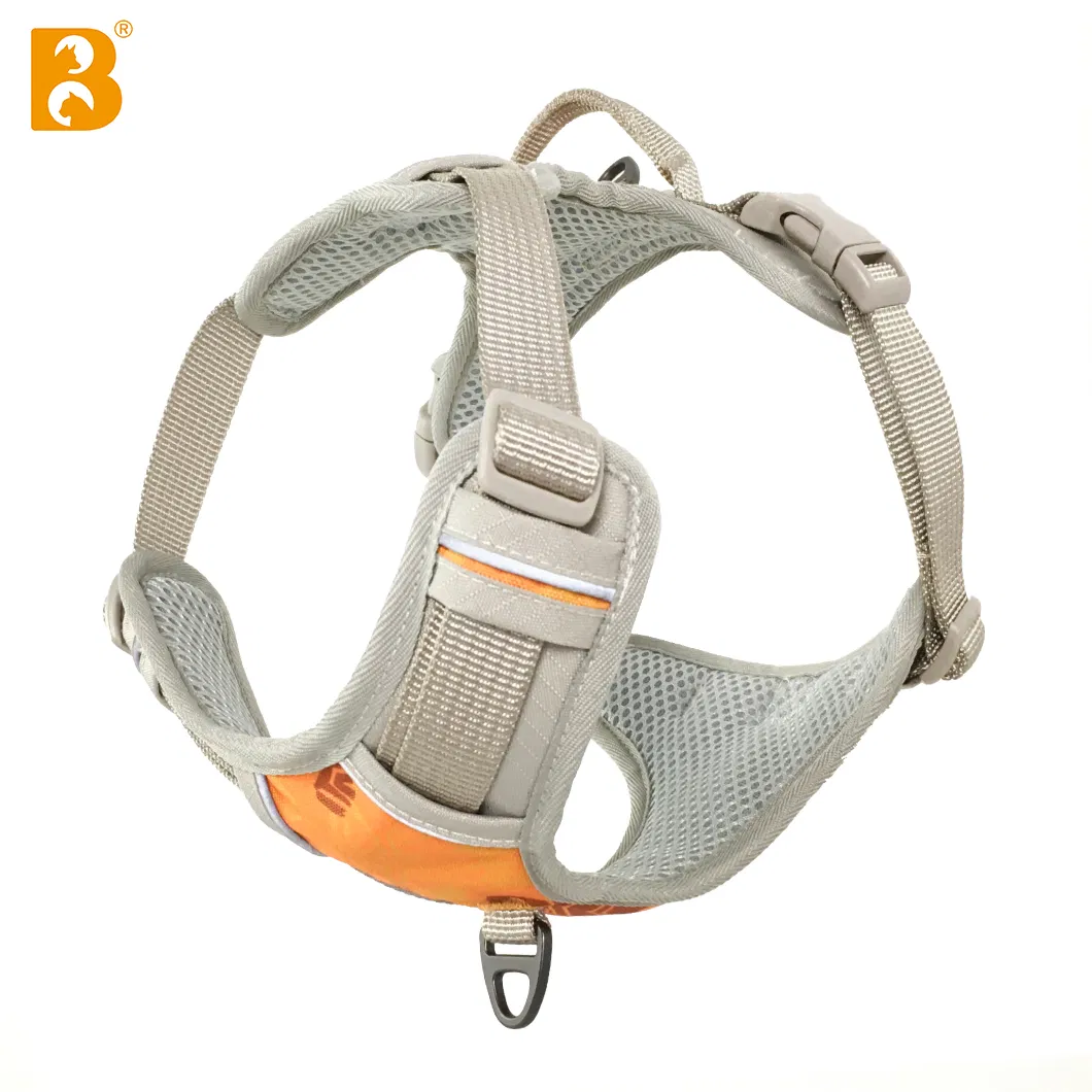 2024 Customized No Pulling Safety Dog Harness Vest Clothes Pet Products