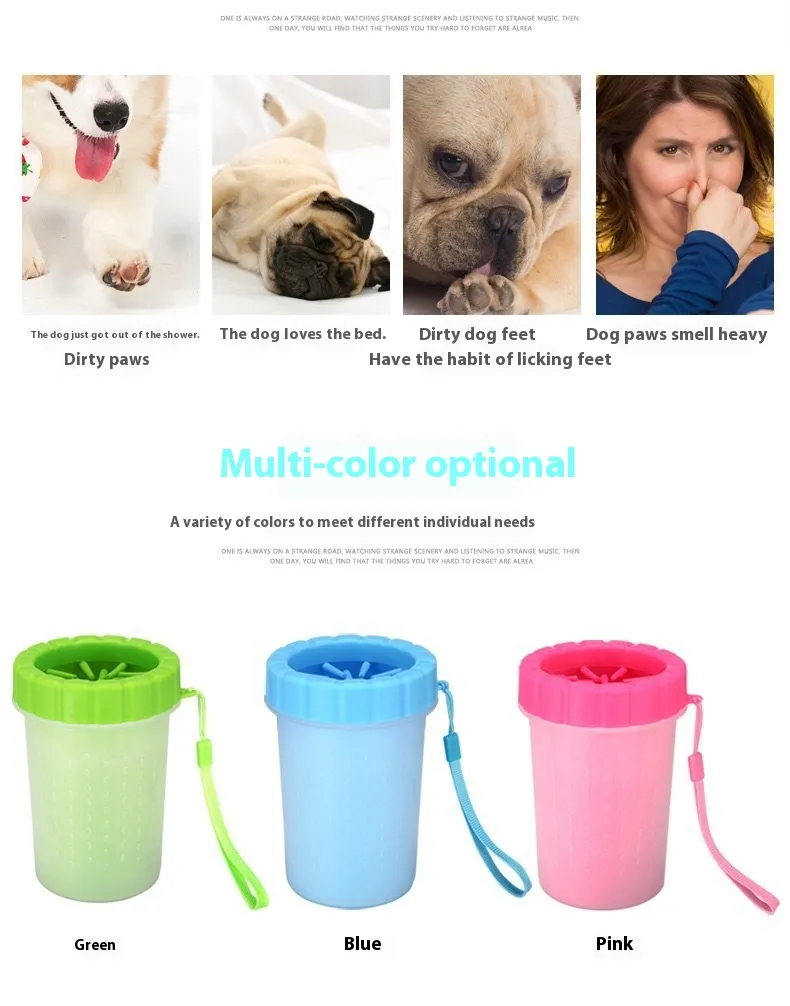 Durable Silicone Pet Bath Grooming Tool