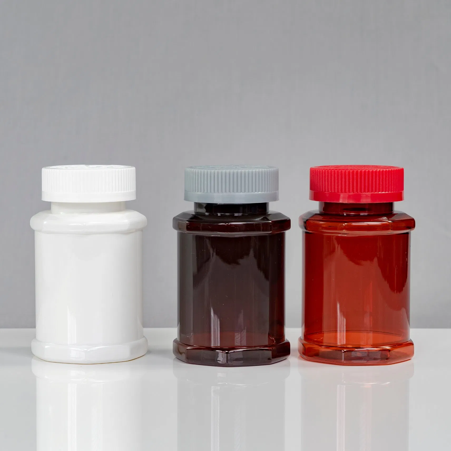 250ml Pet Octagon Bottle with 45mm Safety Cap