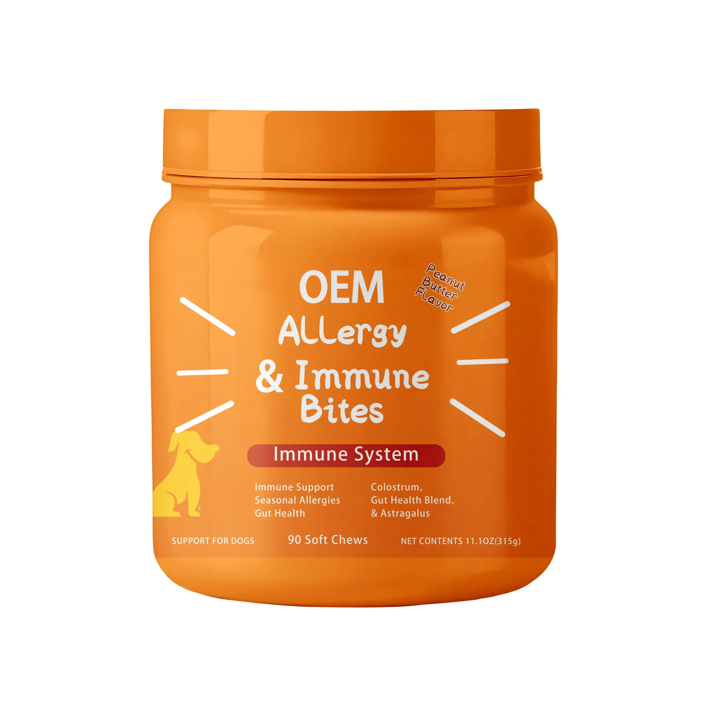 Dog Allergy Relief Itchy Skin and Itchy Ears Pet Health Care Supplement